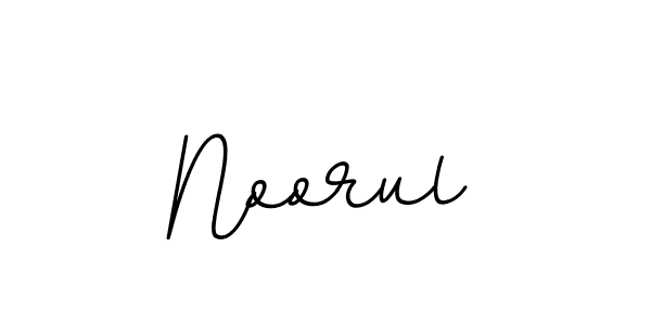 Make a beautiful signature design for name Noorul. With this signature (BallpointsItalic-DORy9) style, you can create a handwritten signature for free. Noorul signature style 11 images and pictures png