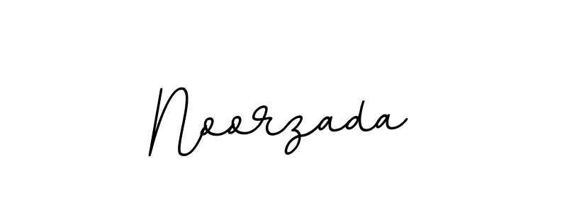 Use a signature maker to create a handwritten signature online. With this signature software, you can design (BallpointsItalic-DORy9) your own signature for name Noorzada. Noorzada signature style 11 images and pictures png