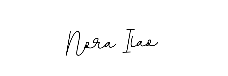 Similarly BallpointsItalic-DORy9 is the best handwritten signature design. Signature creator online .You can use it as an online autograph creator for name Nora Ilao. Nora Ilao signature style 11 images and pictures png