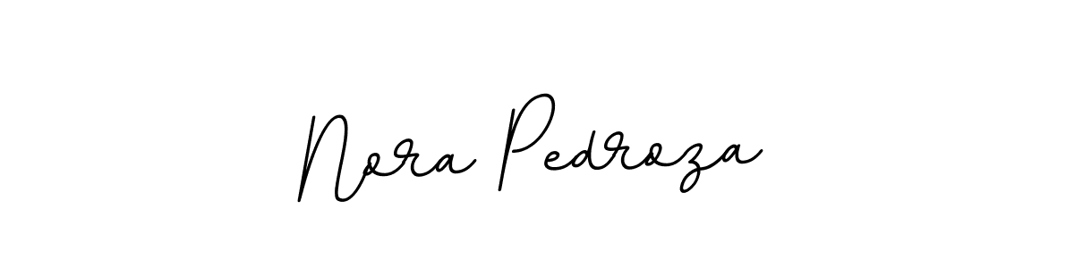 Nora Pedroza stylish signature style. Best Handwritten Sign (BallpointsItalic-DORy9) for my name. Handwritten Signature Collection Ideas for my name Nora Pedroza. Nora Pedroza signature style 11 images and pictures png