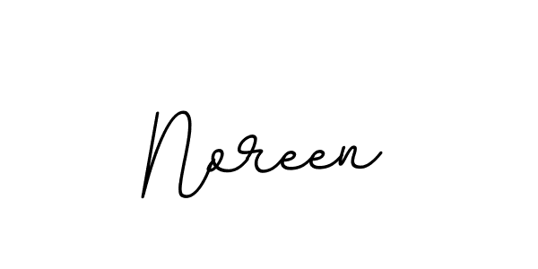 The best way (BallpointsItalic-DORy9) to make a short signature is to pick only two or three words in your name. The name Noreen include a total of six letters. For converting this name. Noreen signature style 11 images and pictures png