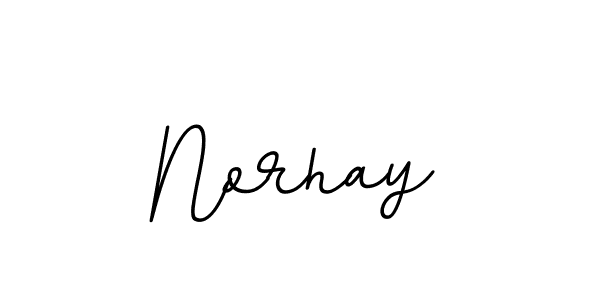 You should practise on your own different ways (BallpointsItalic-DORy9) to write your name (Norhay) in signature. don't let someone else do it for you. Norhay signature style 11 images and pictures png