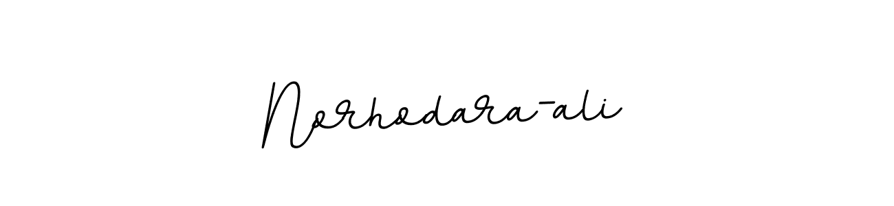 Design your own signature with our free online signature maker. With this signature software, you can create a handwritten (BallpointsItalic-DORy9) signature for name Norhodara-ali. Norhodara-ali signature style 11 images and pictures png