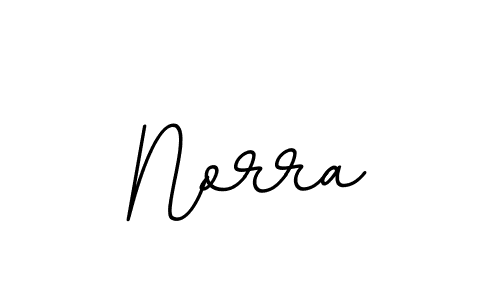 Create a beautiful signature design for name Norra. With this signature (BallpointsItalic-DORy9) fonts, you can make a handwritten signature for free. Norra signature style 11 images and pictures png