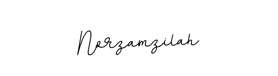 if you are searching for the best signature style for your name Norzamzilah. so please give up your signature search. here we have designed multiple signature styles  using BallpointsItalic-DORy9. Norzamzilah signature style 11 images and pictures png