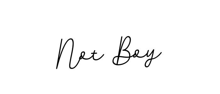 It looks lik you need a new signature style for name Not Boy. Design unique handwritten (BallpointsItalic-DORy9) signature with our free signature maker in just a few clicks. Not Boy signature style 11 images and pictures png