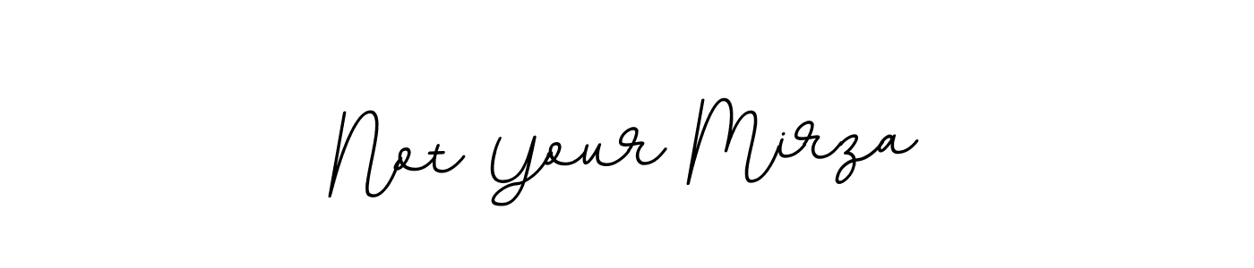 BallpointsItalic-DORy9 is a professional signature style that is perfect for those who want to add a touch of class to their signature. It is also a great choice for those who want to make their signature more unique. Get Not Your Mirza name to fancy signature for free. Not Your Mirza signature style 11 images and pictures png