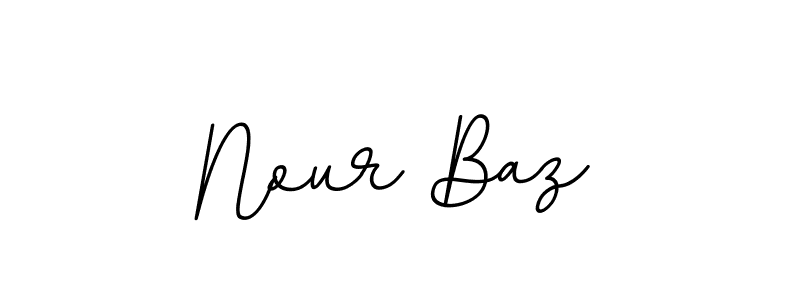 It looks lik you need a new signature style for name Nour Baz. Design unique handwritten (BallpointsItalic-DORy9) signature with our free signature maker in just a few clicks. Nour Baz signature style 11 images and pictures png