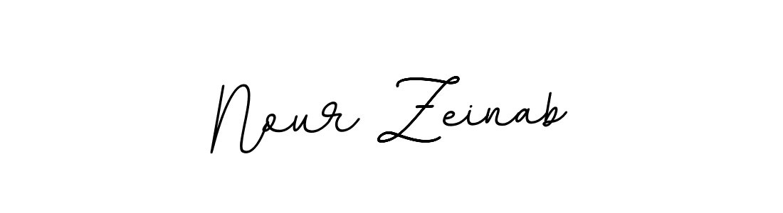 It looks lik you need a new signature style for name Nour Zeinab. Design unique handwritten (BallpointsItalic-DORy9) signature with our free signature maker in just a few clicks. Nour Zeinab signature style 11 images and pictures png