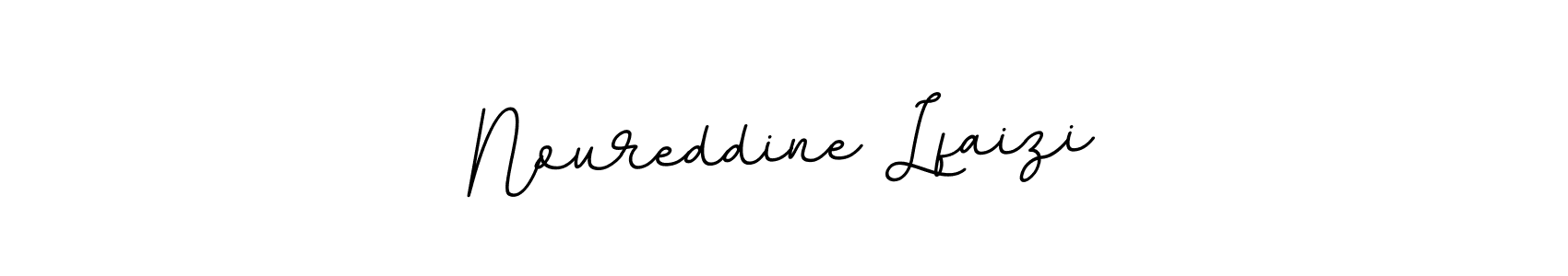 The best way (BallpointsItalic-DORy9) to make a short signature is to pick only two or three words in your name. The name Noureddine Lfaizi include a total of six letters. For converting this name. Noureddine Lfaizi signature style 11 images and pictures png
