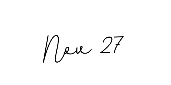 Also we have Nov 27 name is the best signature style. Create professional handwritten signature collection using BallpointsItalic-DORy9 autograph style. Nov 27 signature style 11 images and pictures png