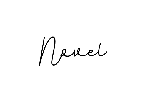BallpointsItalic-DORy9 is a professional signature style that is perfect for those who want to add a touch of class to their signature. It is also a great choice for those who want to make their signature more unique. Get Novel name to fancy signature for free. Novel signature style 11 images and pictures png