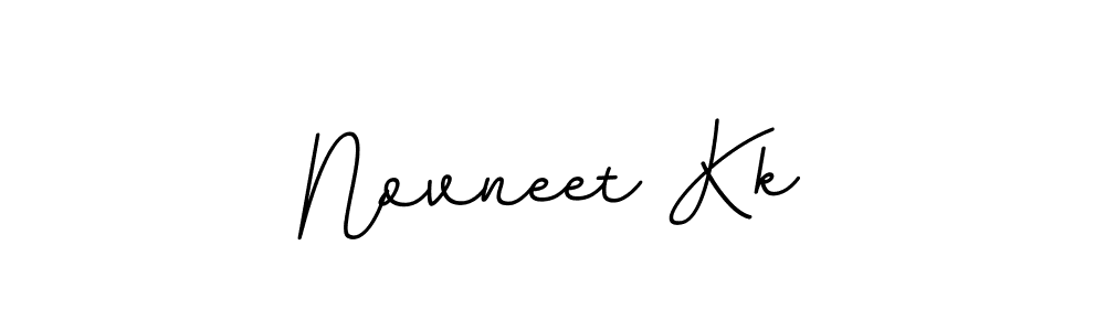 The best way (BallpointsItalic-DORy9) to make a short signature is to pick only two or three words in your name. The name Novneet Kk include a total of six letters. For converting this name. Novneet Kk signature style 11 images and pictures png