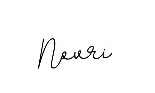 Make a beautiful signature design for name Novri. With this signature (BallpointsItalic-DORy9) style, you can create a handwritten signature for free. Novri signature style 11 images and pictures png