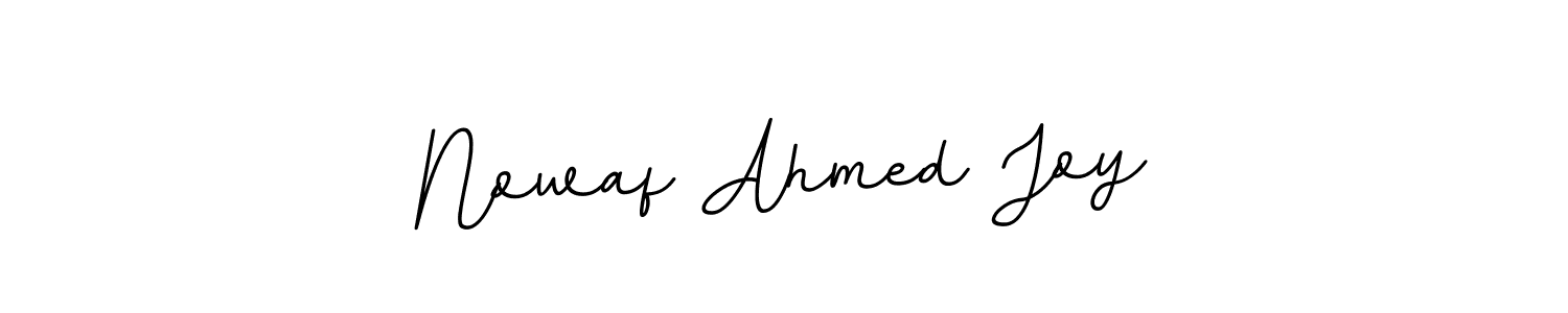 It looks lik you need a new signature style for name Nowaf Ahmed Joy. Design unique handwritten (BallpointsItalic-DORy9) signature with our free signature maker in just a few clicks. Nowaf Ahmed Joy signature style 11 images and pictures png