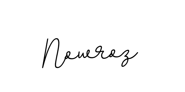 Nowroz stylish signature style. Best Handwritten Sign (BallpointsItalic-DORy9) for my name. Handwritten Signature Collection Ideas for my name Nowroz. Nowroz signature style 11 images and pictures png