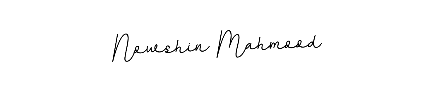 This is the best signature style for the Nowshin Mahmood name. Also you like these signature font (BallpointsItalic-DORy9). Mix name signature. Nowshin Mahmood signature style 11 images and pictures png