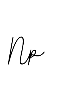 Design your own signature with our free online signature maker. With this signature software, you can create a handwritten (BallpointsItalic-DORy9) signature for name Np. Np signature style 11 images and pictures png