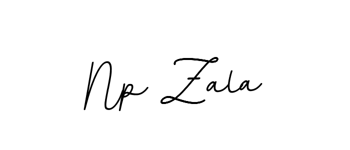 It looks lik you need a new signature style for name Np Zala. Design unique handwritten (BallpointsItalic-DORy9) signature with our free signature maker in just a few clicks. Np Zala signature style 11 images and pictures png