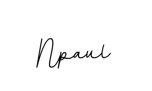 How to make Npaul name signature. Use BallpointsItalic-DORy9 style for creating short signs online. This is the latest handwritten sign. Npaul signature style 11 images and pictures png