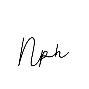 You should practise on your own different ways (BallpointsItalic-DORy9) to write your name (Nph) in signature. don't let someone else do it for you. Nph signature style 11 images and pictures png