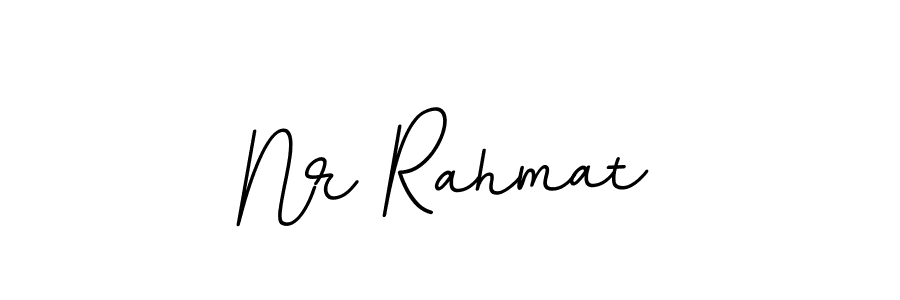 The best way (BallpointsItalic-DORy9) to make a short signature is to pick only two or three words in your name. The name Nr Rahmat include a total of six letters. For converting this name. Nr Rahmat signature style 11 images and pictures png