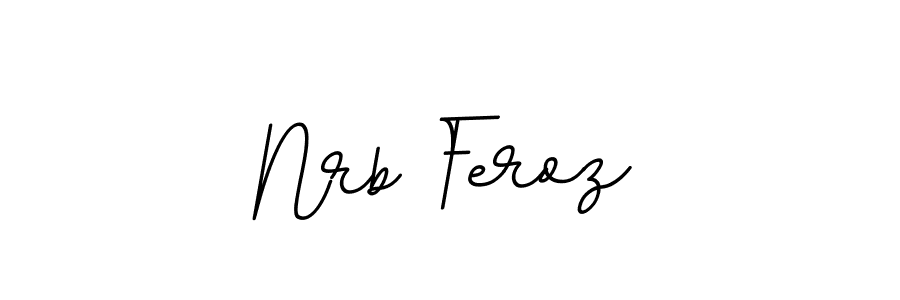 Make a beautiful signature design for name Nrb Feroz. Use this online signature maker to create a handwritten signature for free. Nrb Feroz signature style 11 images and pictures png