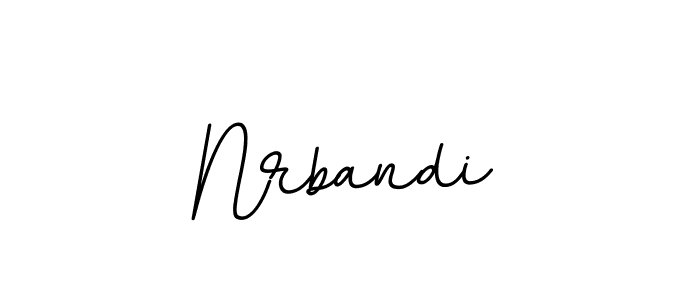 Create a beautiful signature design for name Nrbandi. With this signature (BallpointsItalic-DORy9) fonts, you can make a handwritten signature for free. Nrbandi signature style 11 images and pictures png
