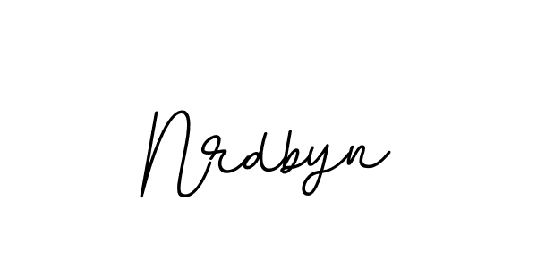 It looks lik you need a new signature style for name Nrdbyn. Design unique handwritten (BallpointsItalic-DORy9) signature with our free signature maker in just a few clicks. Nrdbyn signature style 11 images and pictures png
