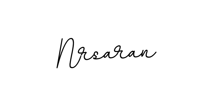 How to make Nrsaran signature? BallpointsItalic-DORy9 is a professional autograph style. Create handwritten signature for Nrsaran name. Nrsaran signature style 11 images and pictures png