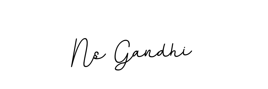 Also You can easily find your signature by using the search form. We will create Ns Gandhi name handwritten signature images for you free of cost using BallpointsItalic-DORy9 sign style. Ns Gandhi signature style 11 images and pictures png