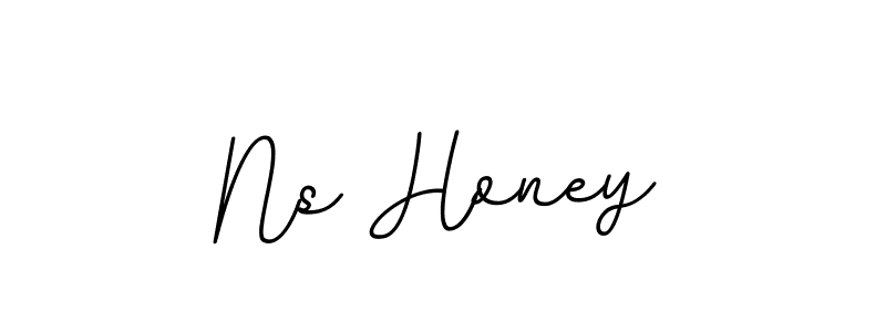 Use a signature maker to create a handwritten signature online. With this signature software, you can design (BallpointsItalic-DORy9) your own signature for name Ns Honey. Ns Honey signature style 11 images and pictures png