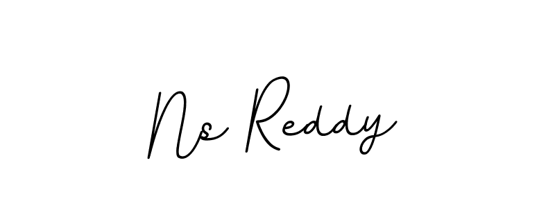 Make a beautiful signature design for name Ns Reddy. With this signature (BallpointsItalic-DORy9) style, you can create a handwritten signature for free. Ns Reddy signature style 11 images and pictures png