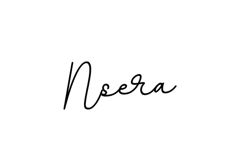 Create a beautiful signature design for name Nsera. With this signature (BallpointsItalic-DORy9) fonts, you can make a handwritten signature for free. Nsera signature style 11 images and pictures png