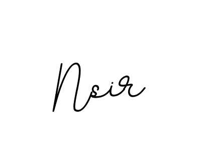 How to make Nsir signature? BallpointsItalic-DORy9 is a professional autograph style. Create handwritten signature for Nsir name. Nsir signature style 11 images and pictures png