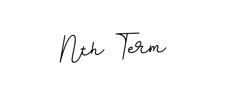 Similarly BallpointsItalic-DORy9 is the best handwritten signature design. Signature creator online .You can use it as an online autograph creator for name Nth Term. Nth Term signature style 11 images and pictures png