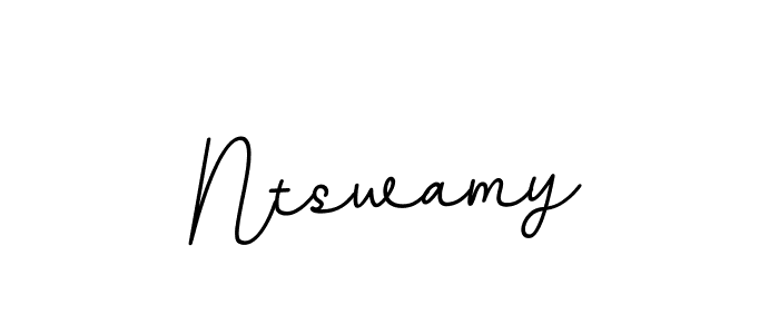 Design your own signature with our free online signature maker. With this signature software, you can create a handwritten (BallpointsItalic-DORy9) signature for name Ntswamy. Ntswamy signature style 11 images and pictures png