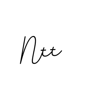 Use a signature maker to create a handwritten signature online. With this signature software, you can design (BallpointsItalic-DORy9) your own signature for name Ntt. Ntt signature style 11 images and pictures png