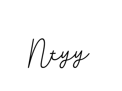 Design your own signature with our free online signature maker. With this signature software, you can create a handwritten (BallpointsItalic-DORy9) signature for name Ntyy. Ntyy signature style 11 images and pictures png