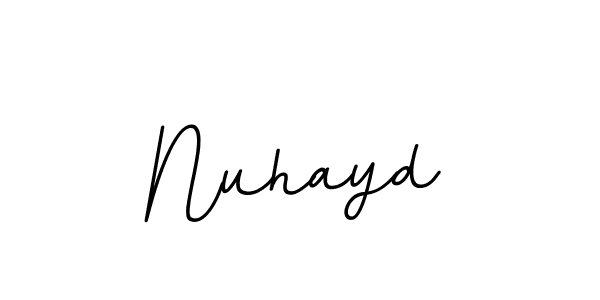 It looks lik you need a new signature style for name Nuhayd. Design unique handwritten (BallpointsItalic-DORy9) signature with our free signature maker in just a few clicks. Nuhayd signature style 11 images and pictures png