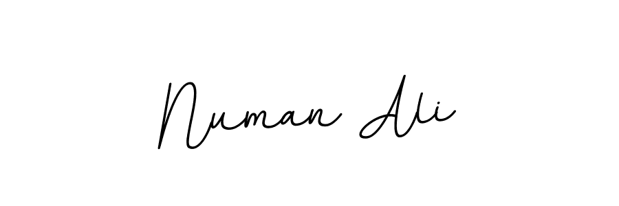 Make a beautiful signature design for name Numan Ali. With this signature (BallpointsItalic-DORy9) style, you can create a handwritten signature for free. Numan Ali signature style 11 images and pictures png