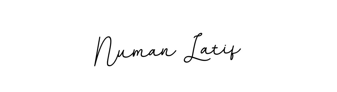 You should practise on your own different ways (BallpointsItalic-DORy9) to write your name (Numan Latif) in signature. don't let someone else do it for you. Numan Latif signature style 11 images and pictures png