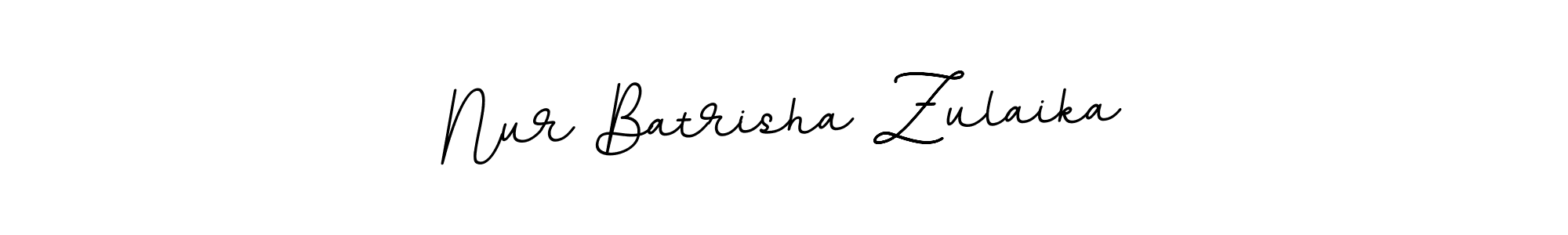 Also we have Nur Batrisha Zulaika name is the best signature style. Create professional handwritten signature collection using BallpointsItalic-DORy9 autograph style. Nur Batrisha Zulaika signature style 11 images and pictures png