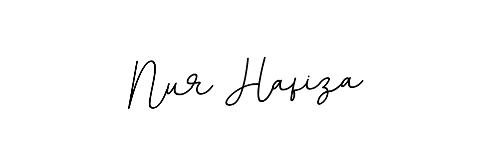 You should practise on your own different ways (BallpointsItalic-DORy9) to write your name (Nur Hafiza) in signature. don't let someone else do it for you. Nur Hafiza signature style 11 images and pictures png