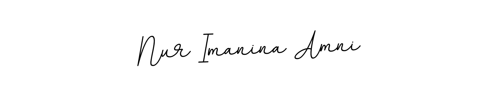 How to Draw Nur Imanina Amni signature style? BallpointsItalic-DORy9 is a latest design signature styles for name Nur Imanina Amni. Nur Imanina Amni signature style 11 images and pictures png