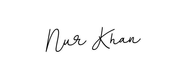 You should practise on your own different ways (BallpointsItalic-DORy9) to write your name (Nur Khan) in signature. don't let someone else do it for you. Nur Khan signature style 11 images and pictures png