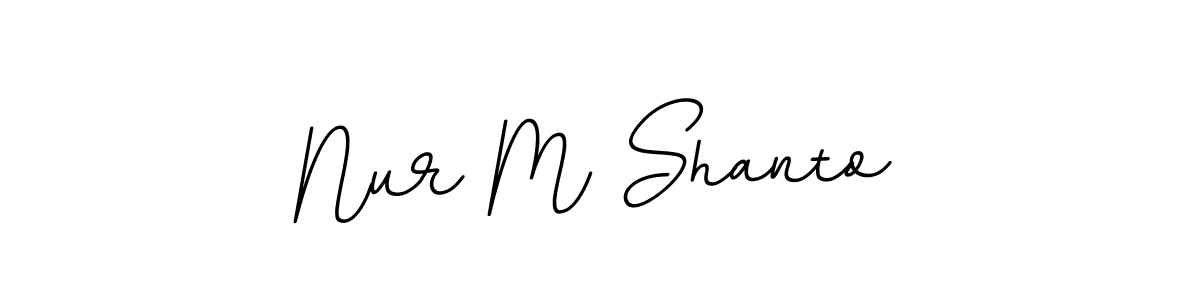 Once you've used our free online signature maker to create your best signature BallpointsItalic-DORy9 style, it's time to enjoy all of the benefits that Nur M Shanto name signing documents. Nur M Shanto signature style 11 images and pictures png