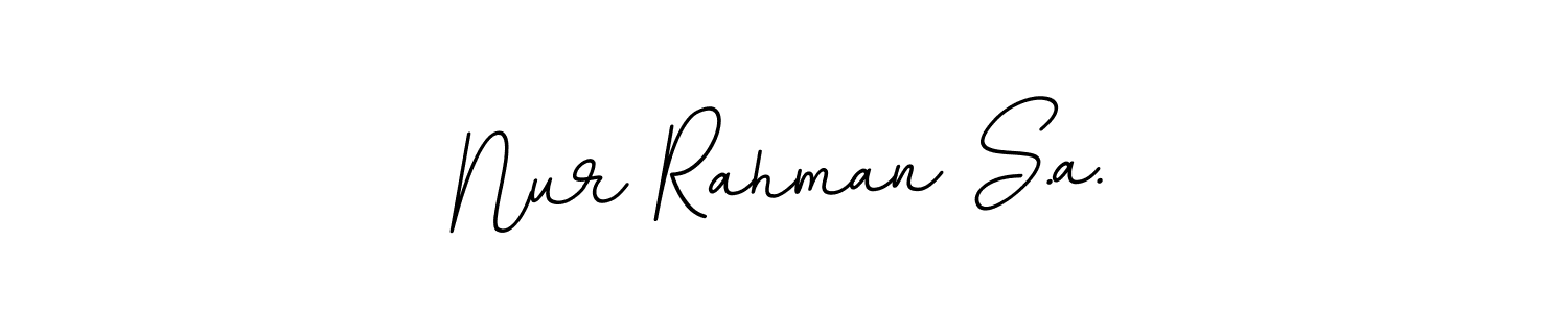 Best and Professional Signature Style for Nur Rahman S.a.. BallpointsItalic-DORy9 Best Signature Style Collection. Nur Rahman S.a. signature style 11 images and pictures png