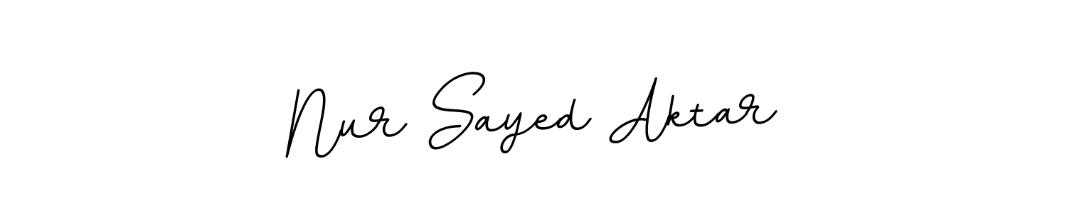 Also You can easily find your signature by using the search form. We will create Nur Sayed Aktar name handwritten signature images for you free of cost using BallpointsItalic-DORy9 sign style. Nur Sayed Aktar signature style 11 images and pictures png