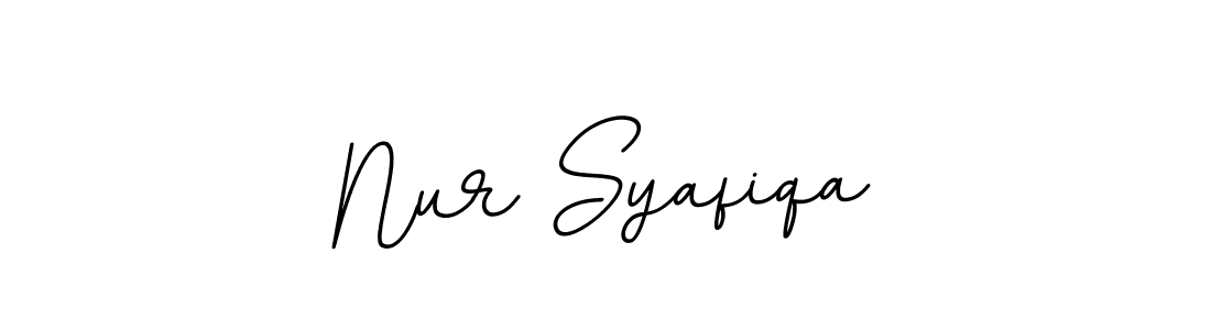 Also You can easily find your signature by using the search form. We will create Nur Syafiqa name handwritten signature images for you free of cost using BallpointsItalic-DORy9 sign style. Nur Syafiqa signature style 11 images and pictures png
